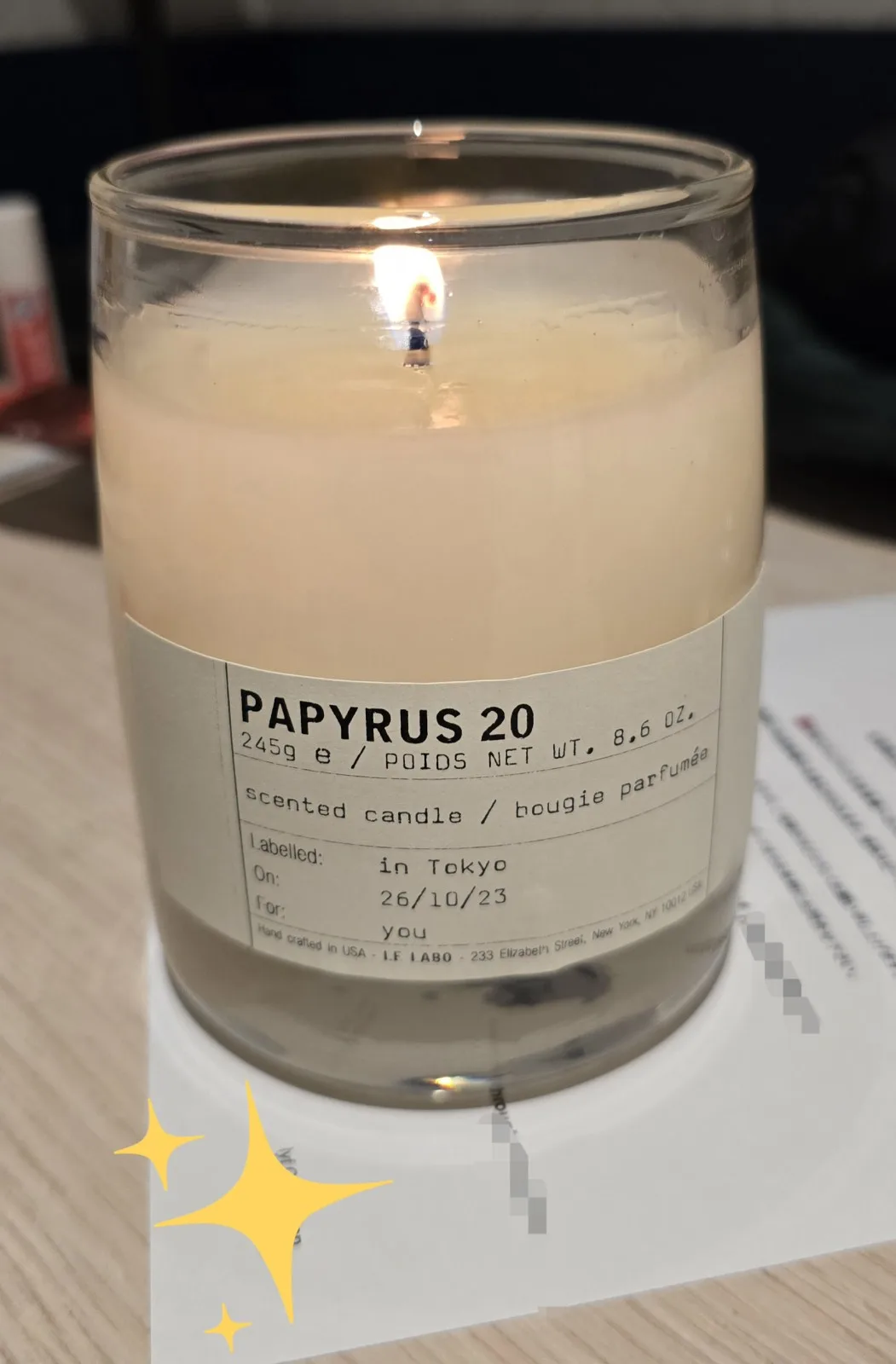 A Lovely Candle
